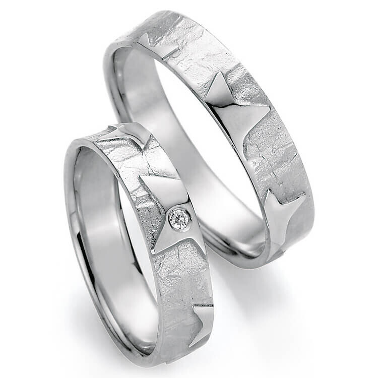 Signs of Love - Sterne / Stars - Weißgold, 66/51130