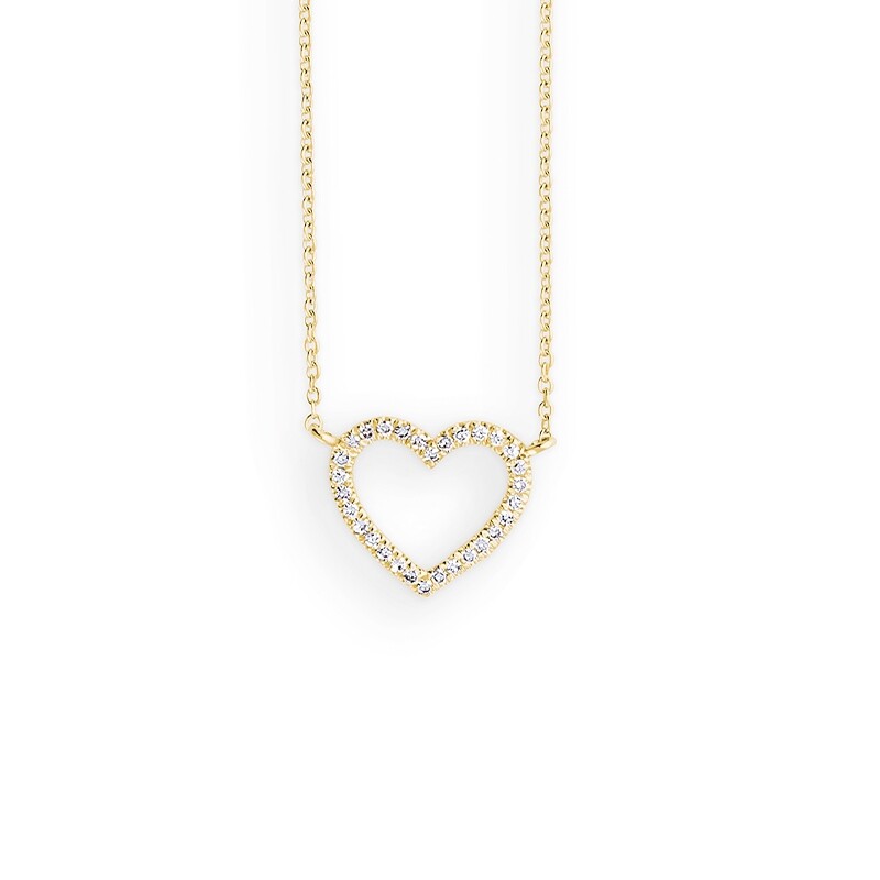 Collier Gelbgold 585 Brillant 