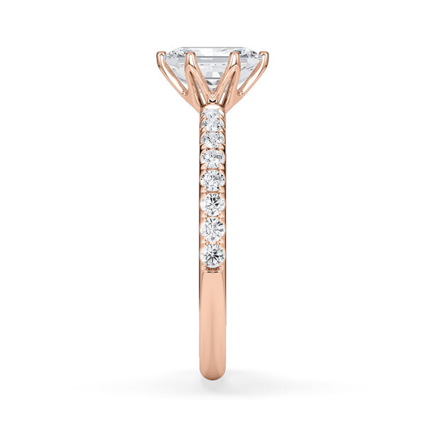 Hollywood Ring Radiant Rotgold Rubin 1886