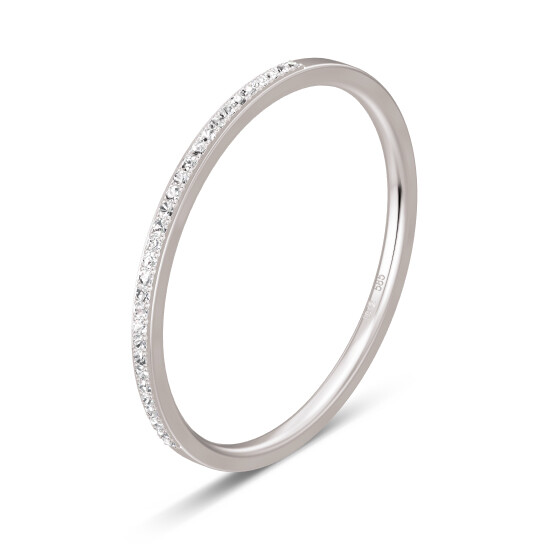 Memoire Ring Weißgold Brillant Breuning 41-05839