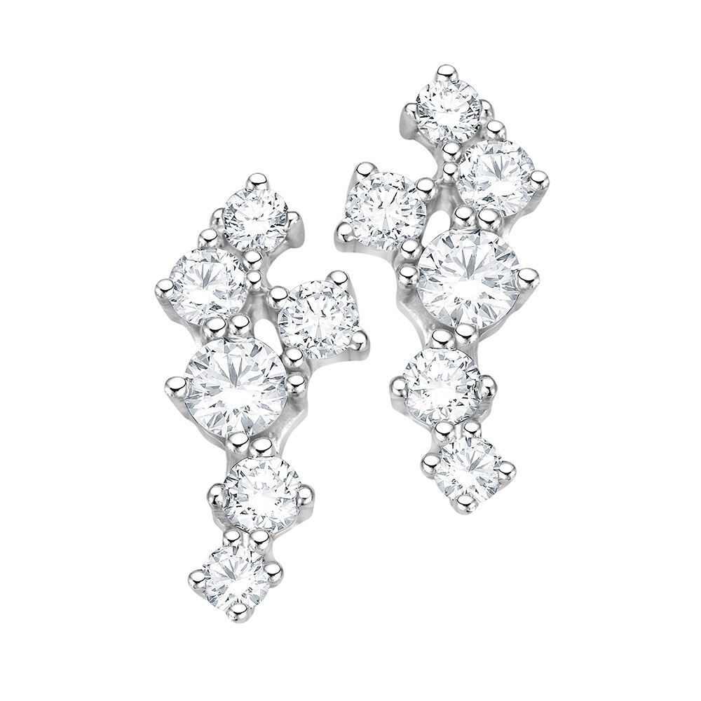 Ohrstecker Giulia Weißgold Brillant bella luce EH4486