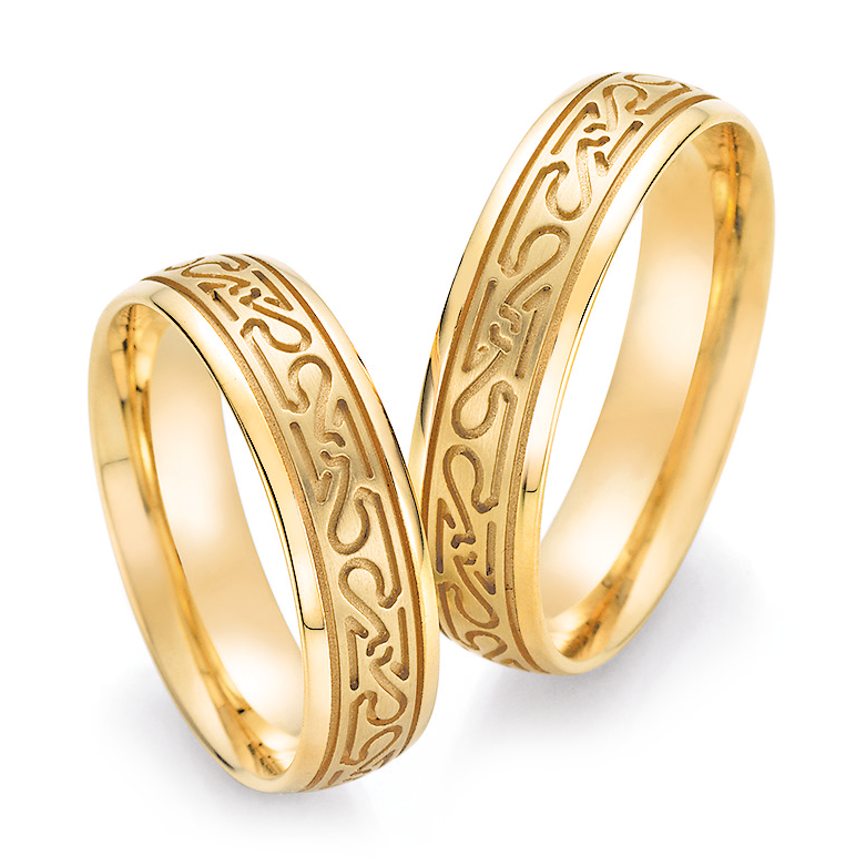 Trauringe Gelbgold Ruesch 66/39040 & 66/39040
