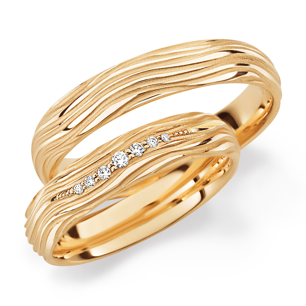 Max Kemper Trauringe Roségold Brillant 30364