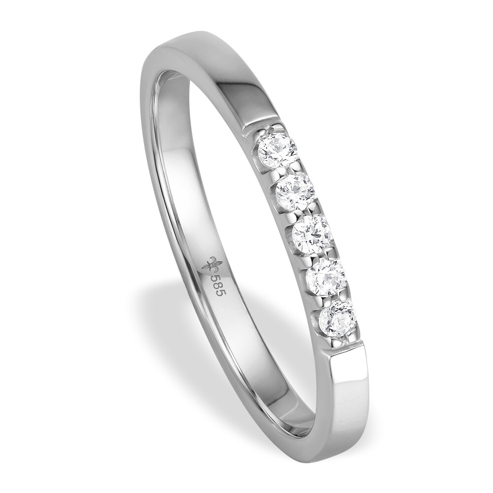 Giloy Vorsteckring / Memoire RIng Weißgold TM02005W