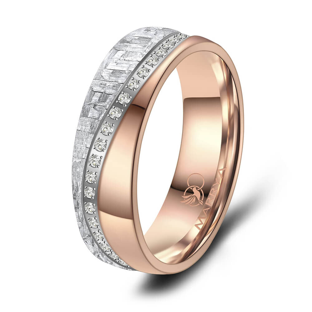 Damenring Titan Carbon grau Marrya CA-08