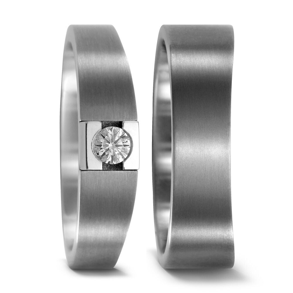 Trauringe Titan Brillant TitanFactory 51980 & 51983