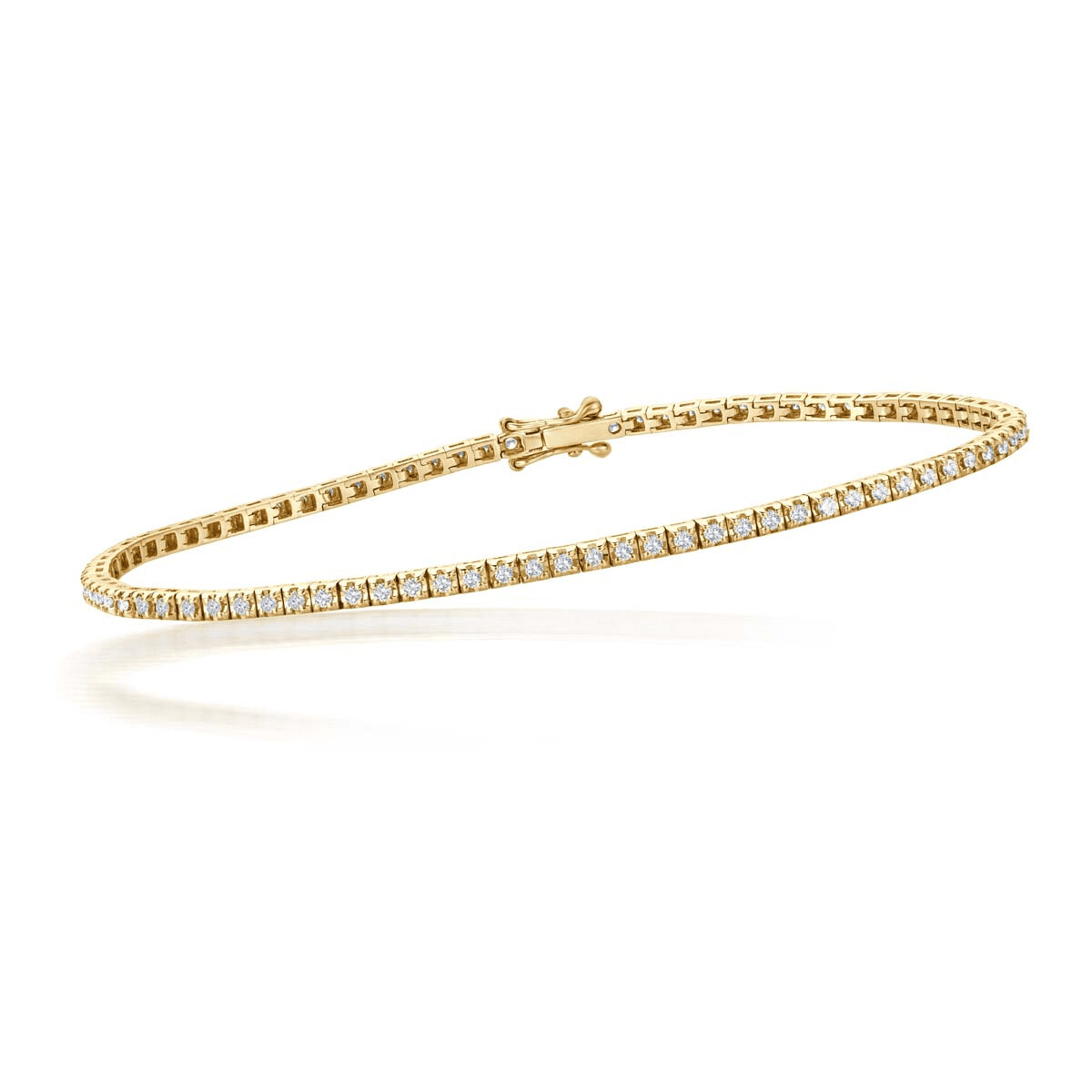 Giloy Tennis-Armband Allegria 1,0ct. Brillant Gelbgold 585 EH006031