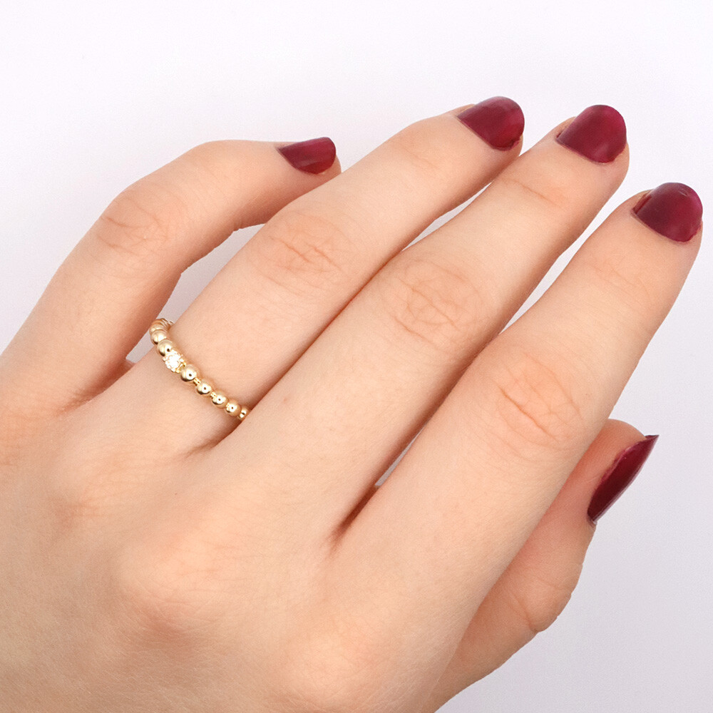 bella luce Kugelring Pallina Gelbgold EH004503