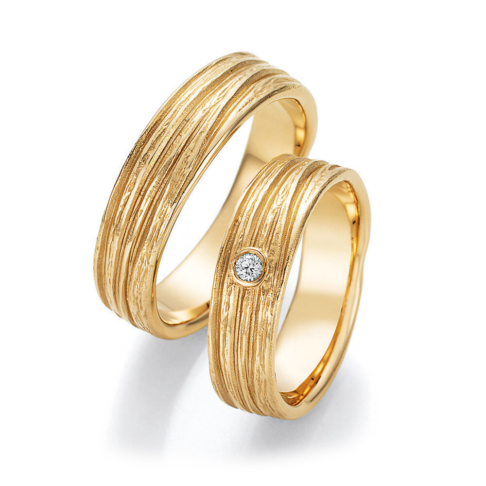 Trauringe Gelbgold Brillant Ruesch 66/52070