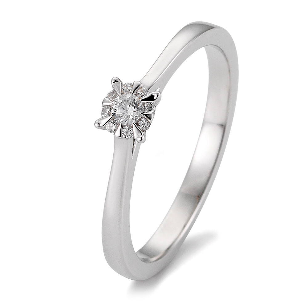 Verlobungsring Hero Illusion Platin BR126 Brillant