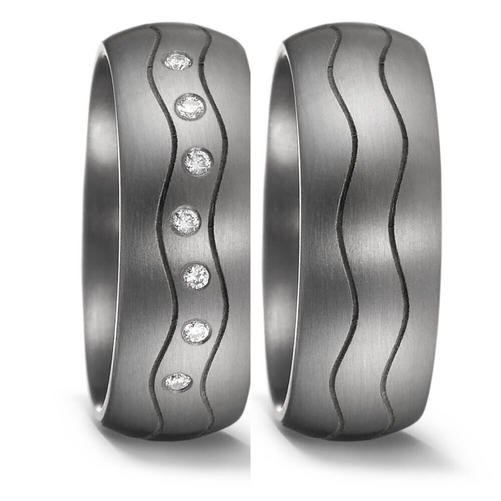 TeNo Partnerringe Tantal Brillant TeNo 59647