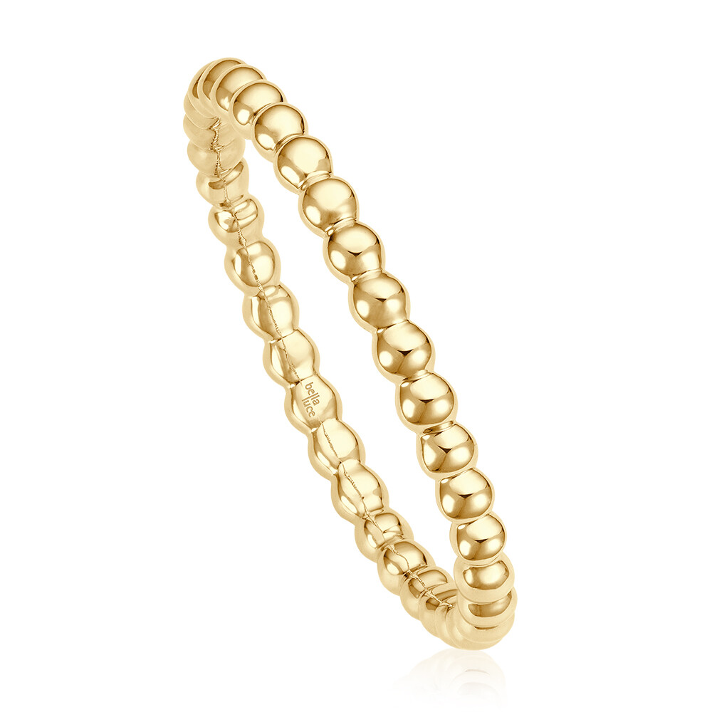 bellaluce Kugelring Pallina aus Gelbgold 585 EH005376