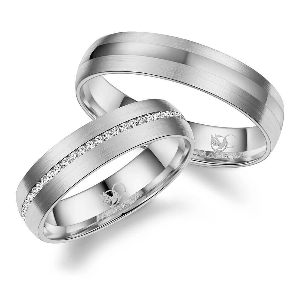 Partnerringe Trauringe Edelstahl Marrya ES-25