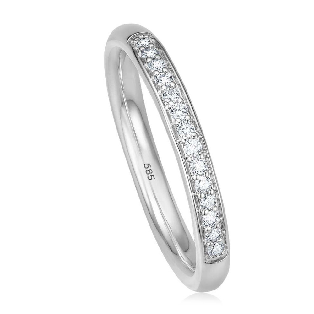Memoire Ring Weißgold Brillant bella luce EH004779