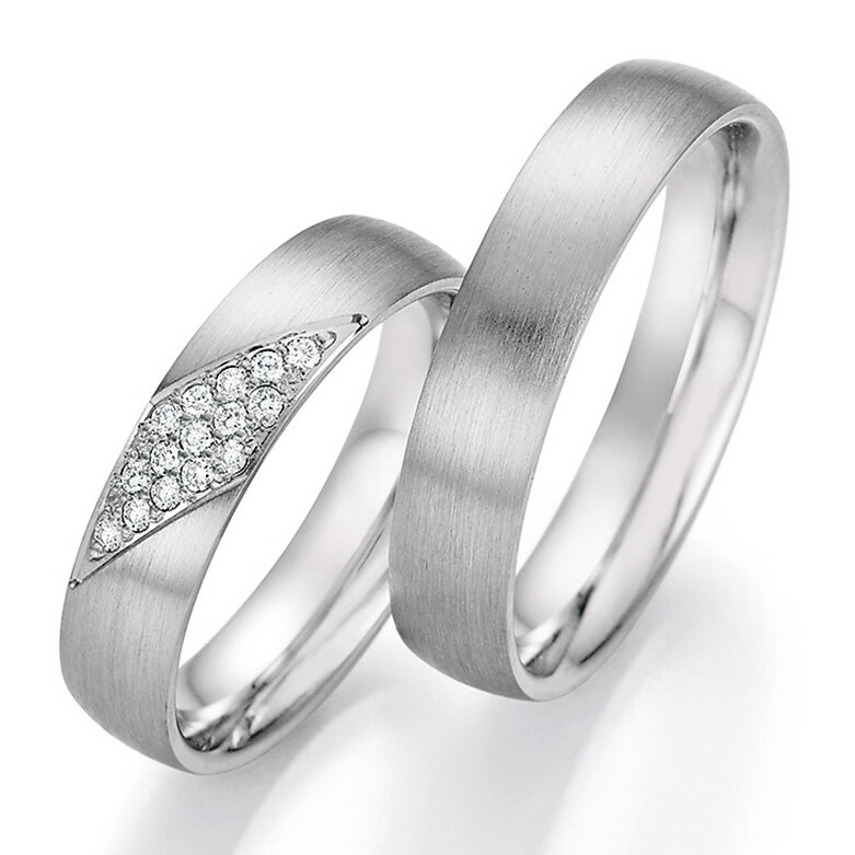 Collection Ruesch Trauringe Platin 66/60030 & 66/60040