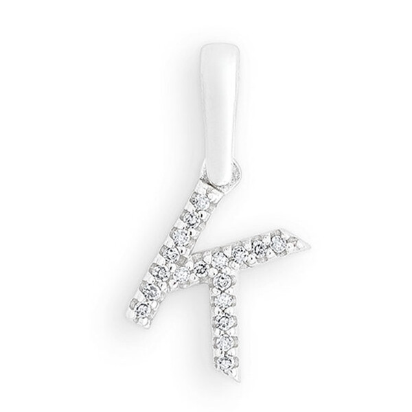 Palido Anhänger Weißgold 585 Buchstabe K C322-K