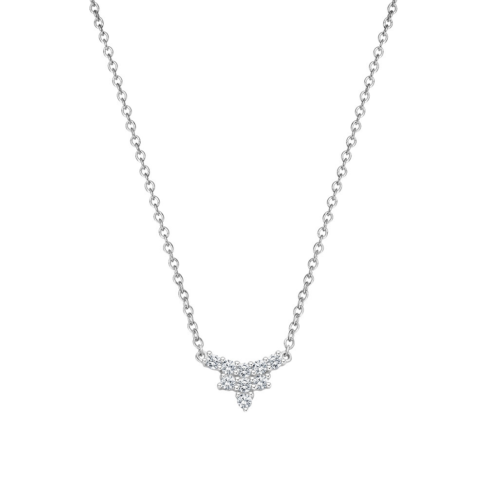 Collier Giulia Weißgold 585 Brillant 0,200 ct. bella luce EH5304