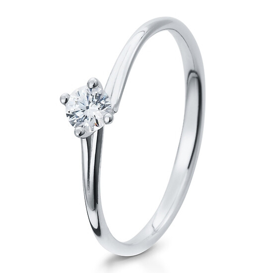 Antragsring Silber 925 Zirkonia Breuning 41/05283
