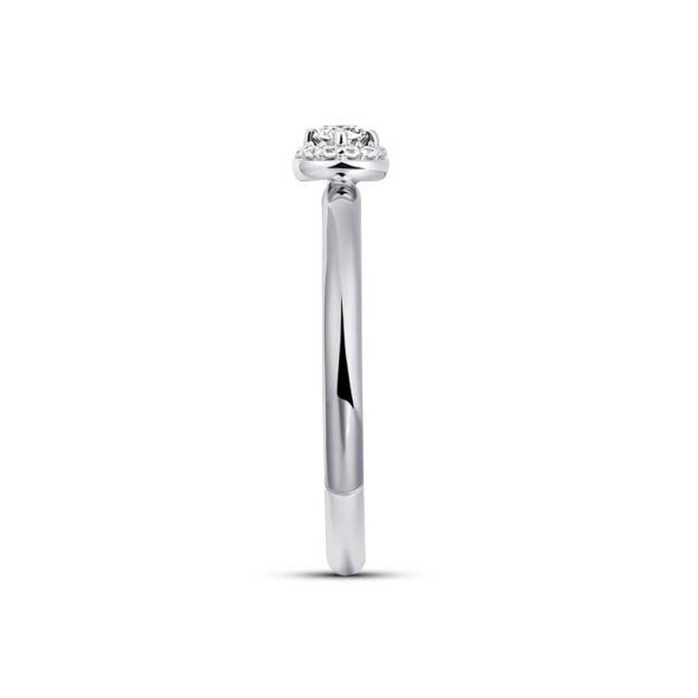 Halo Ring Silber 925 Zirkonia Gisser R486
