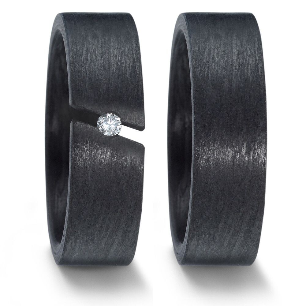 TitanFactory Trauringe Carbon - 59623