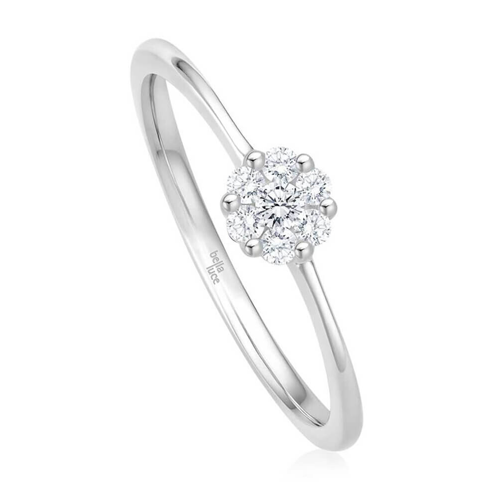 Diamantring Blossom Weißgold Giloy EH005557
