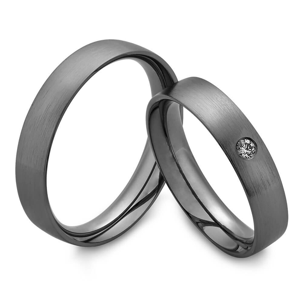 Tantal Eheringe matt Breuning 48/09505 & 48/09506