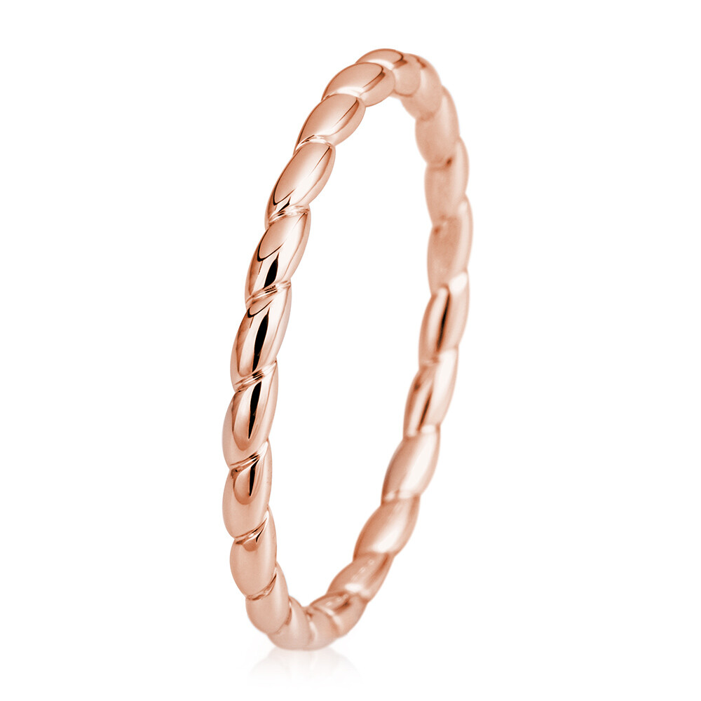 Breuning Twisted Ring Rotgold 44/01602
