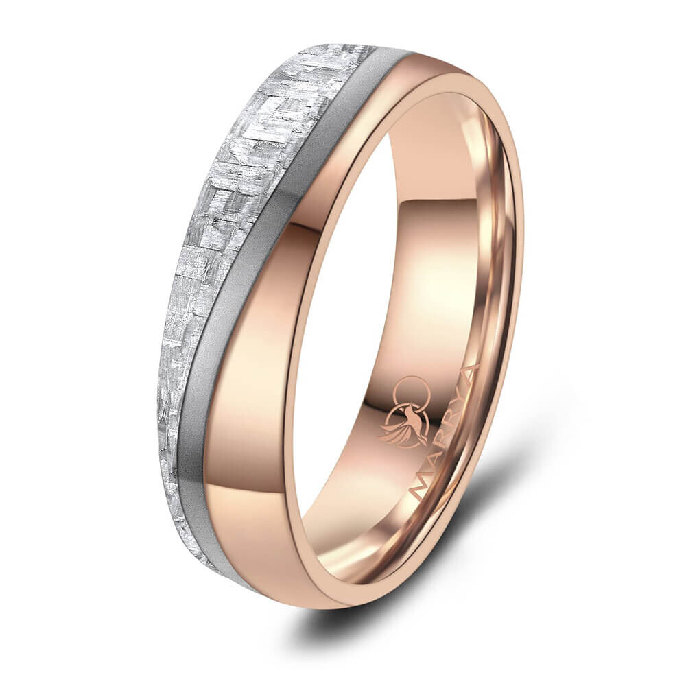 Herrenring Titan Carbon grau Marrya CA-08