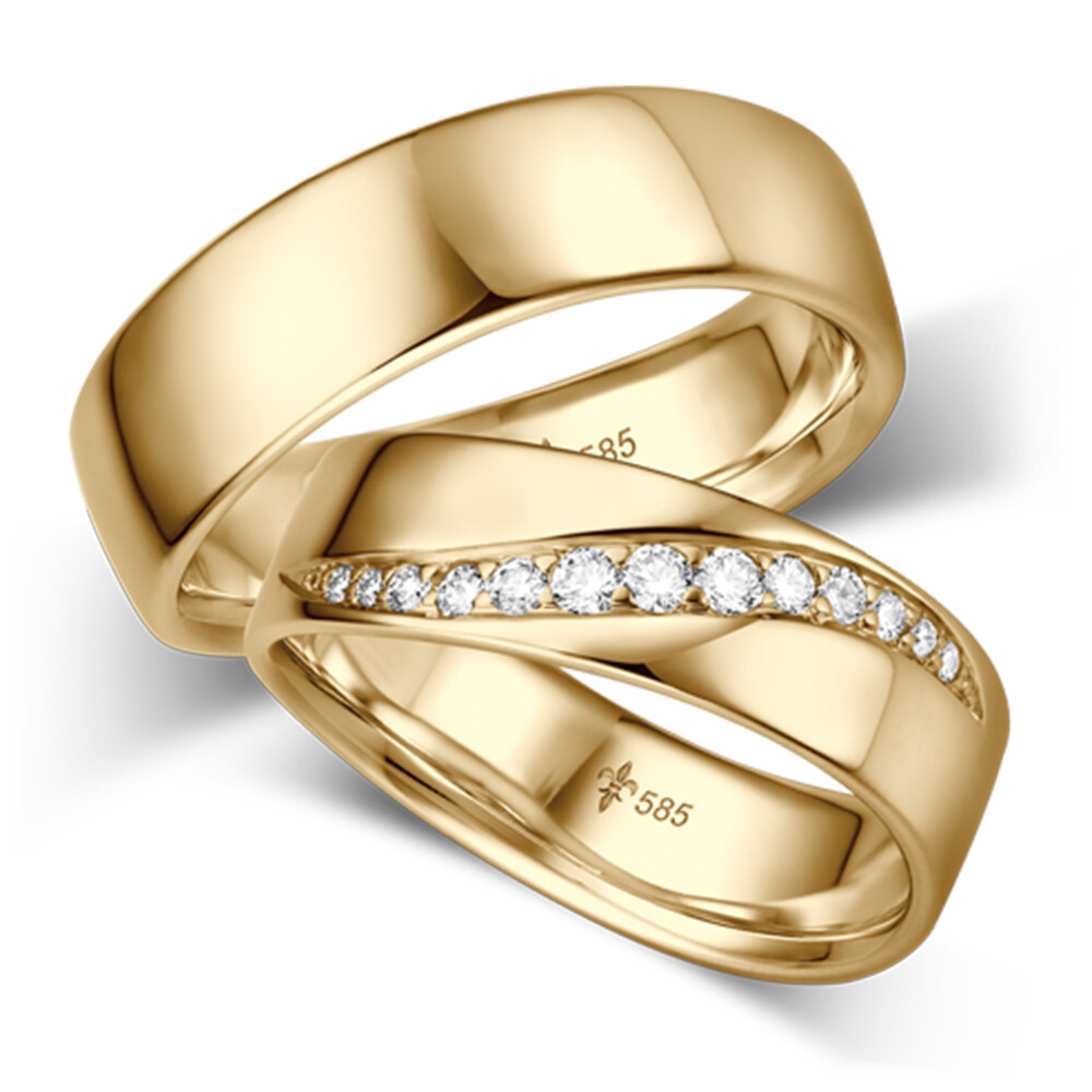 Trauringe Milou Gelbgold Giloy TR-0/TR-1-00056