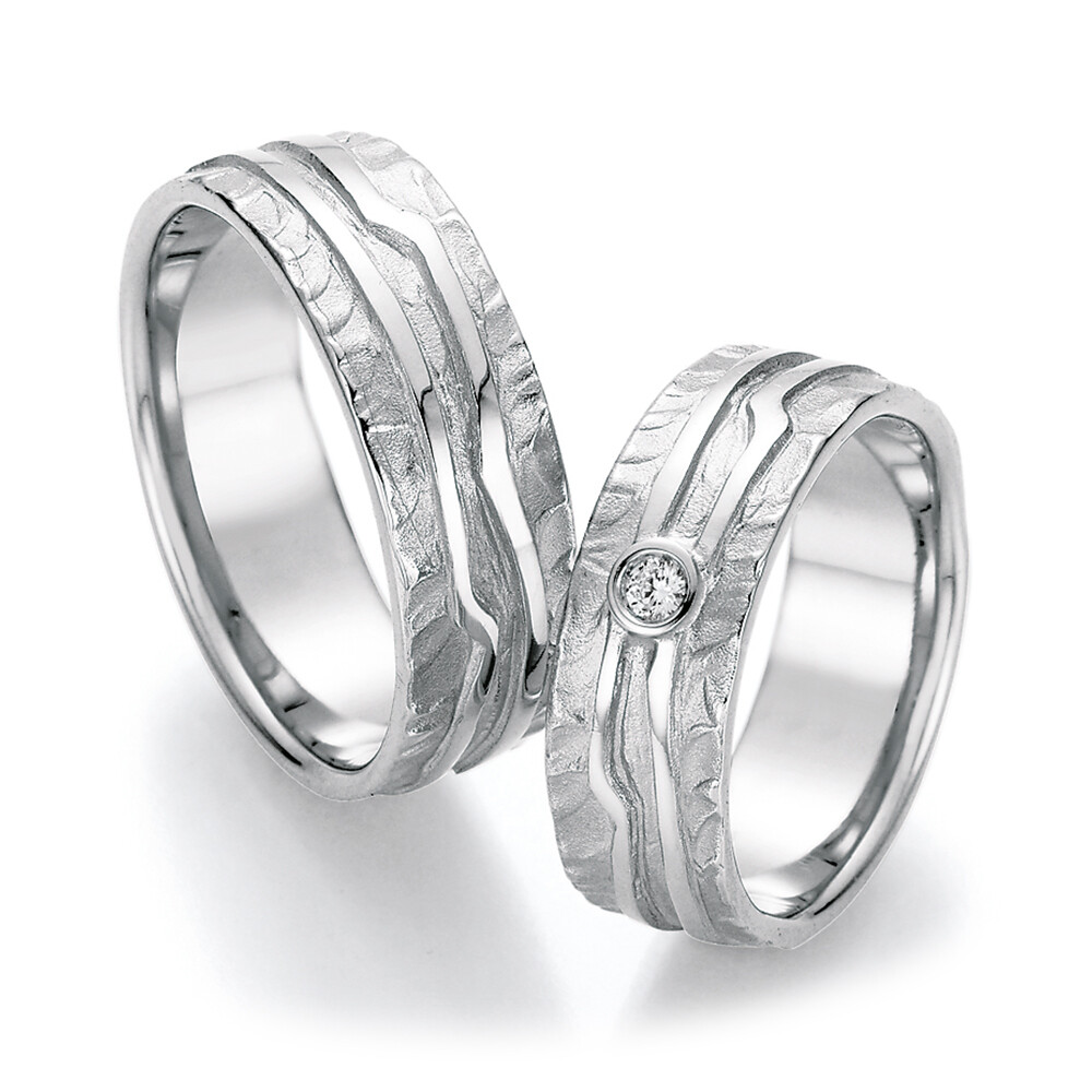 Ruesch Trauringe 66/52090 & 66/52100 Silber