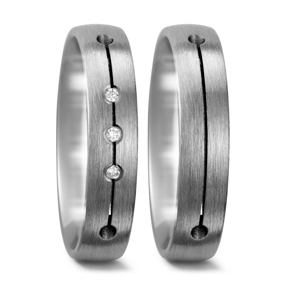 Trauringe Partnerringe Titan Brillant TitanFactory 52380