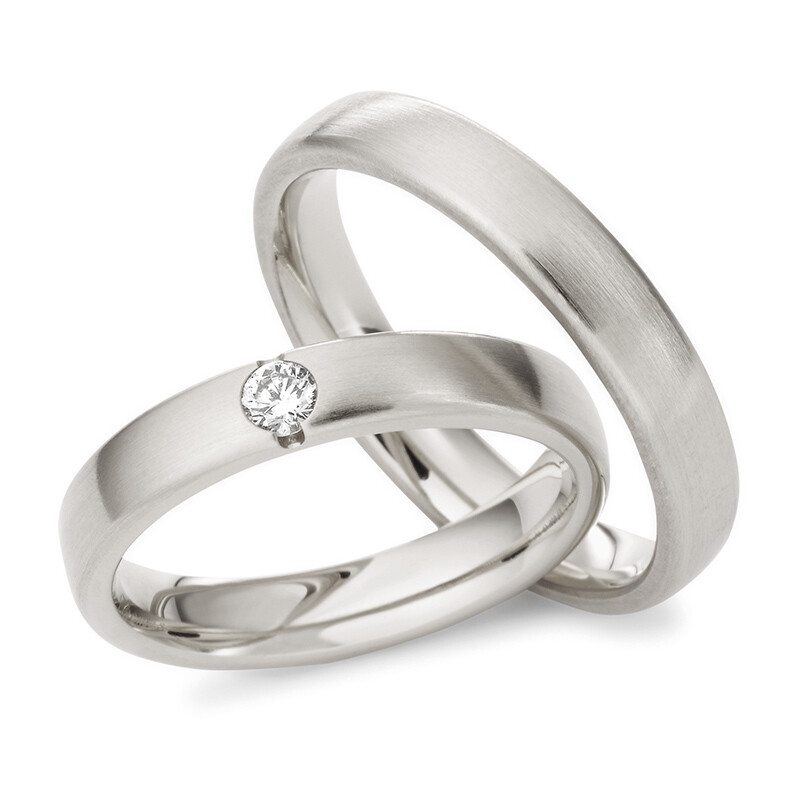 Max Kemper Trauringe Silber 925 Brillant 70024