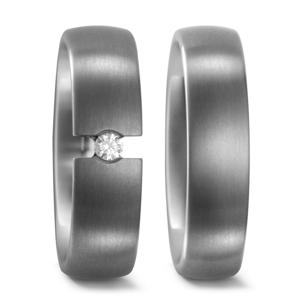 Trauringe Titan Brillant TitanFactory 51774 & 51862