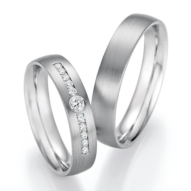 Collection Ruesch Trauringe Platin 66/60010 & 66/60020