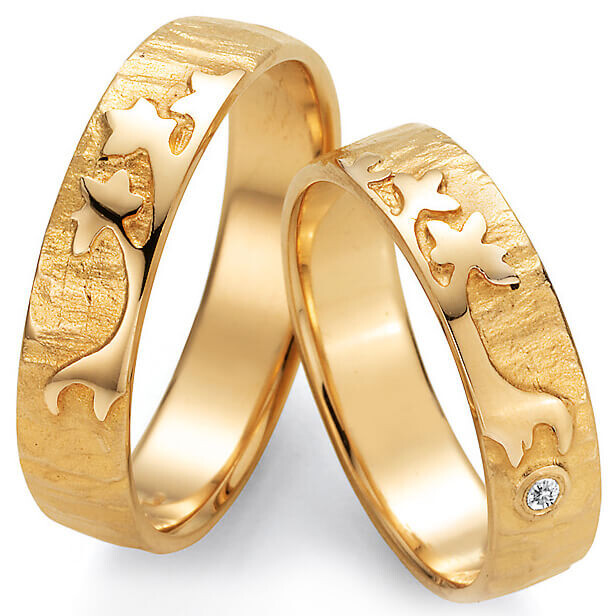 Signs of Love - Lebensbaum / Tree of life - Gelbgold, 66/51090