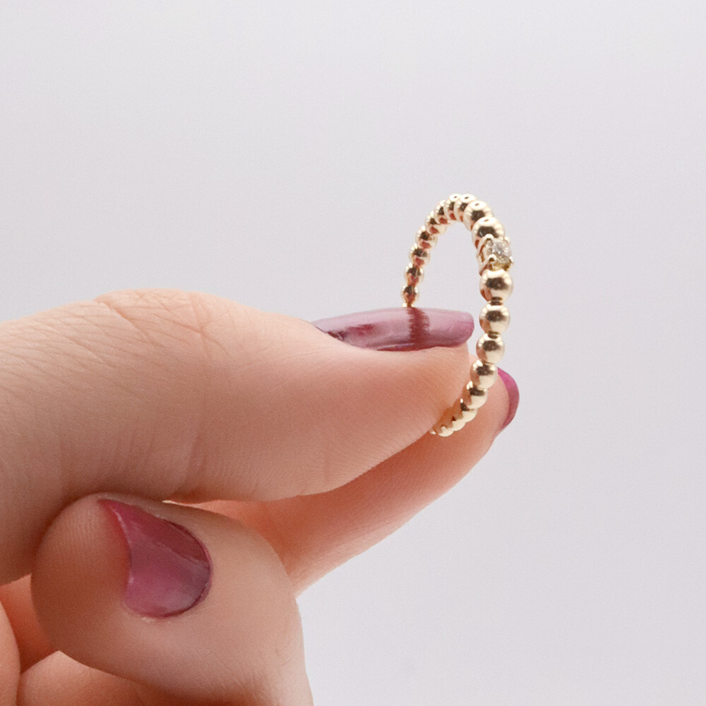 bella luce Kugelring Pallina Gelbgold EH004503