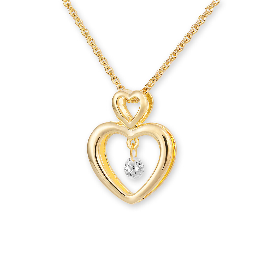 Breuning Anhänger Gelbgold Brillant 31/821050