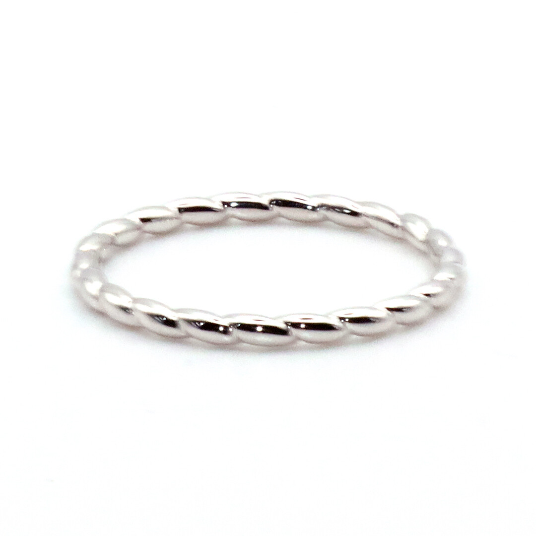 Twisted Ring Weißgold Kordelring Breuning 44-01602