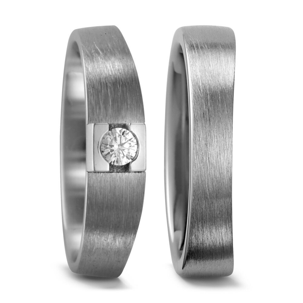 Trauringe Titan Brillant TitanFactory 51982 & 51984