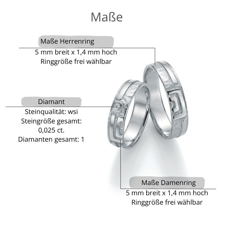 Signs of Love Mäander Silber 925 Collection Ruesch 66/51070-80