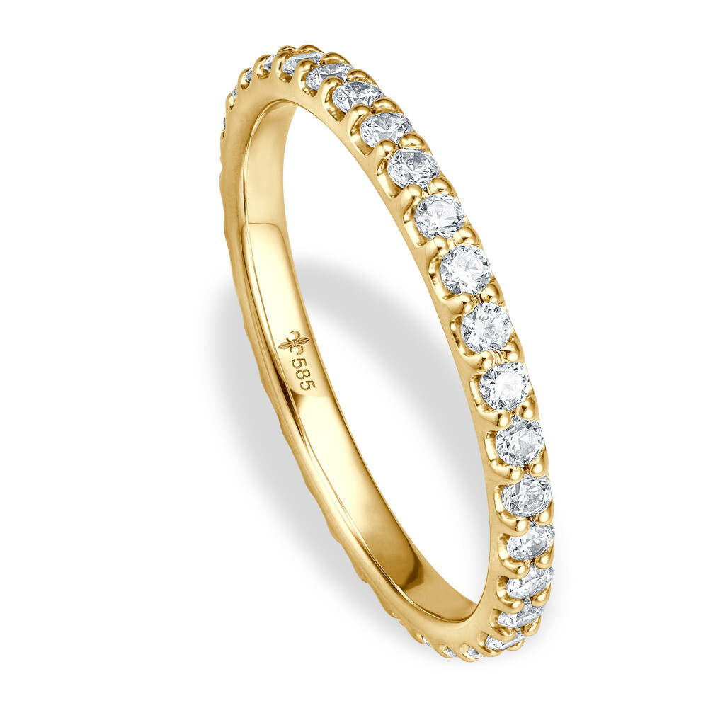 Giloy Vorsteckring Gelbgold TM01025W