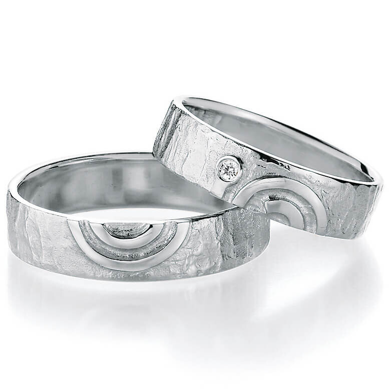 Signs of Love - Spirale / Spiral - Weißgold, 66/51110