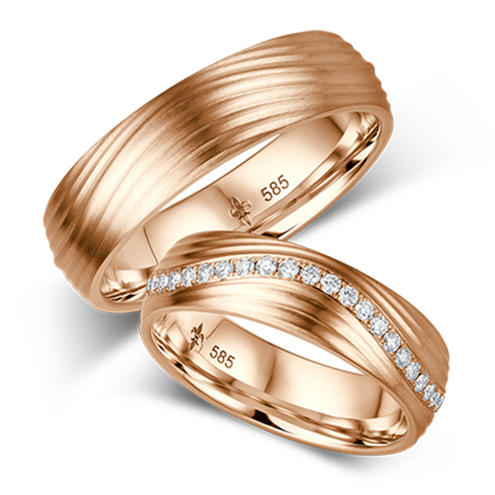 Giloy Trauringe Angéline Rotgold