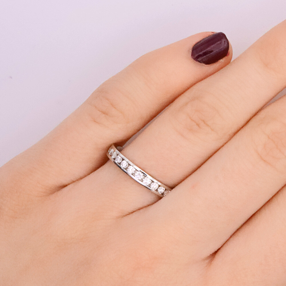Memoire Ring Weißgold Brillant Breuning 41-05660