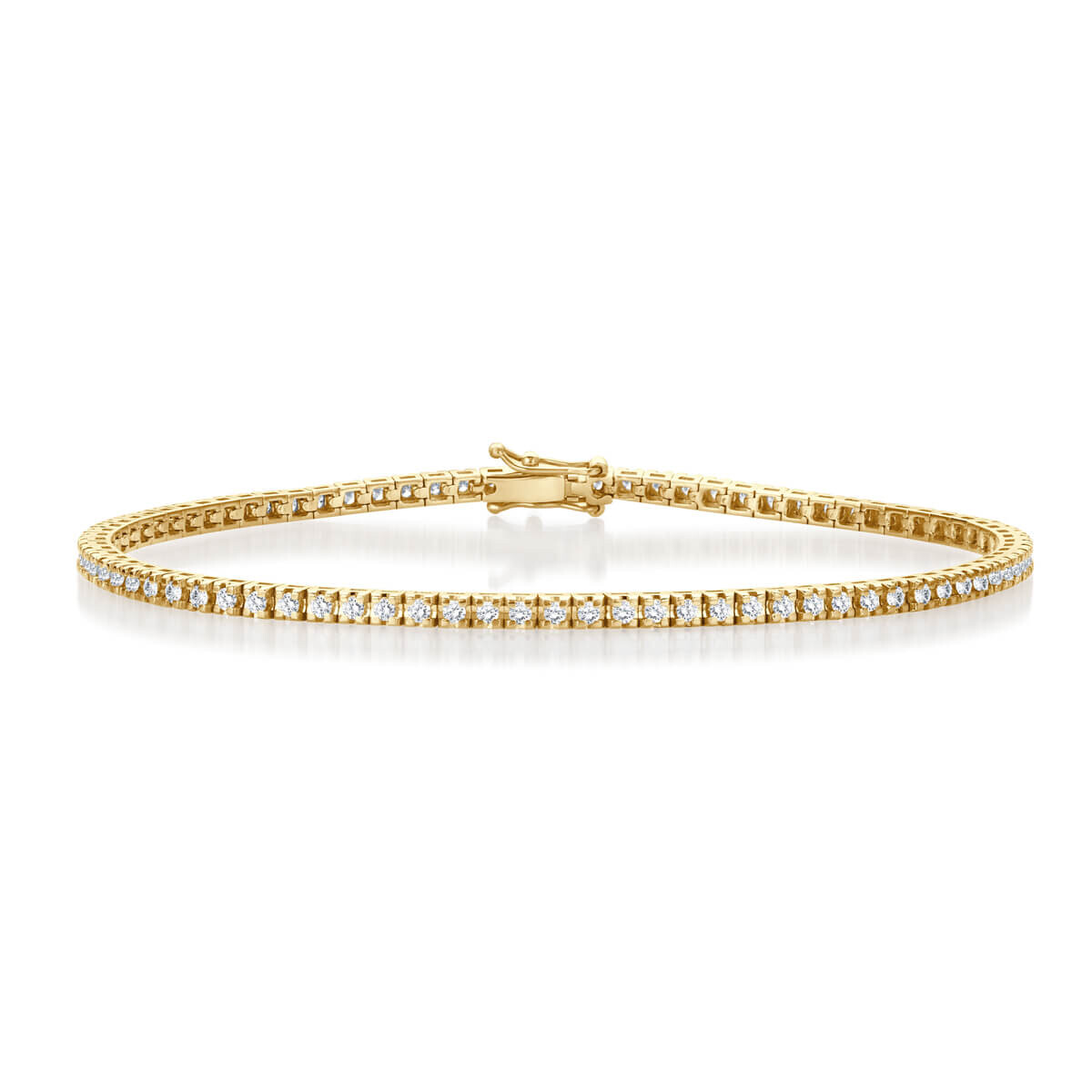 Giloy Tennis-Armband Allegria 1,25ct. Brillant Gelbgold 585 EH005666