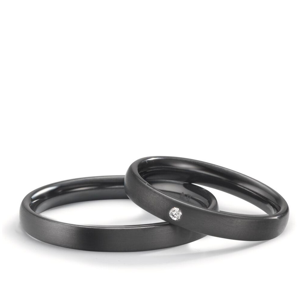 Eheringe aus Zirkonium Brillant Titanfactory 52669