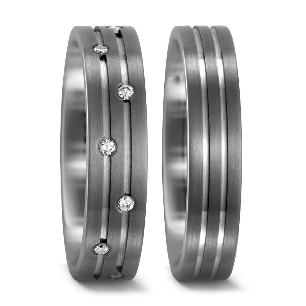 Trauringe Titan Brillant TitanFactory 51646 & 51647