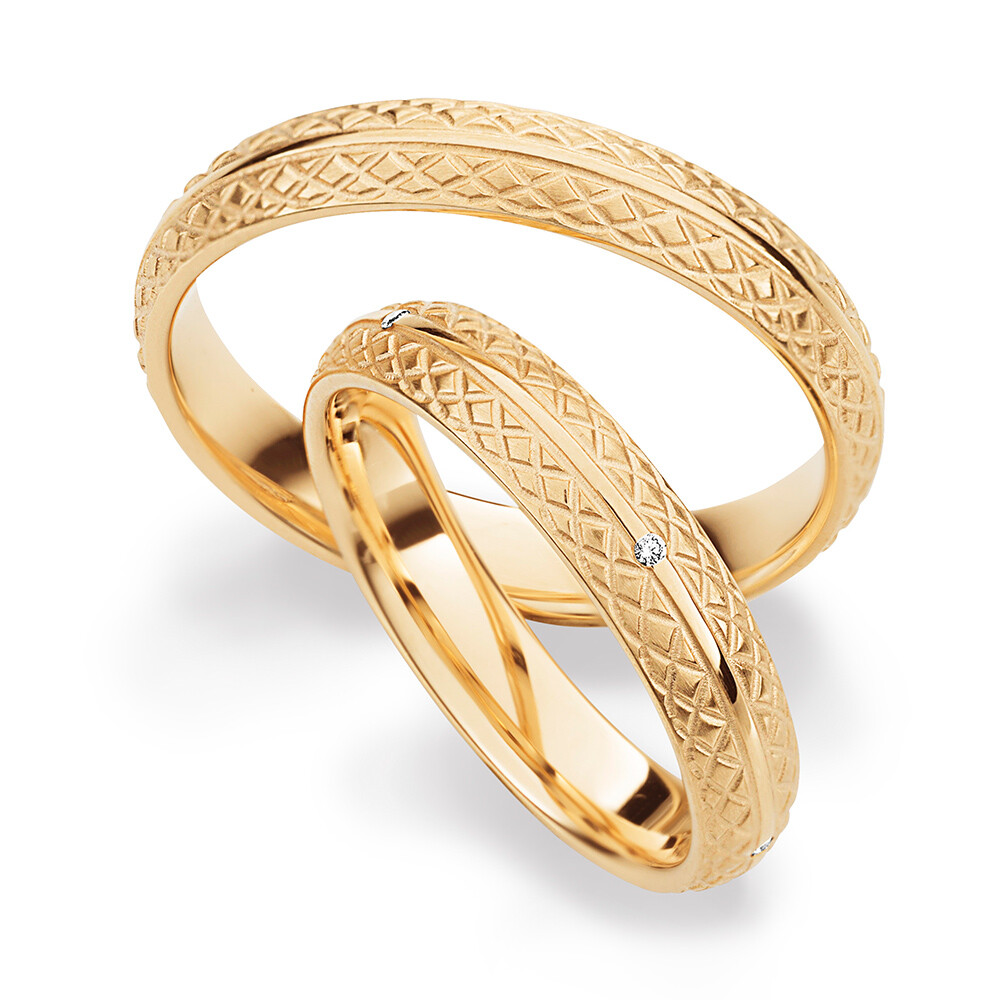 Max Kemper Trauringe Roségold Brillant 30370