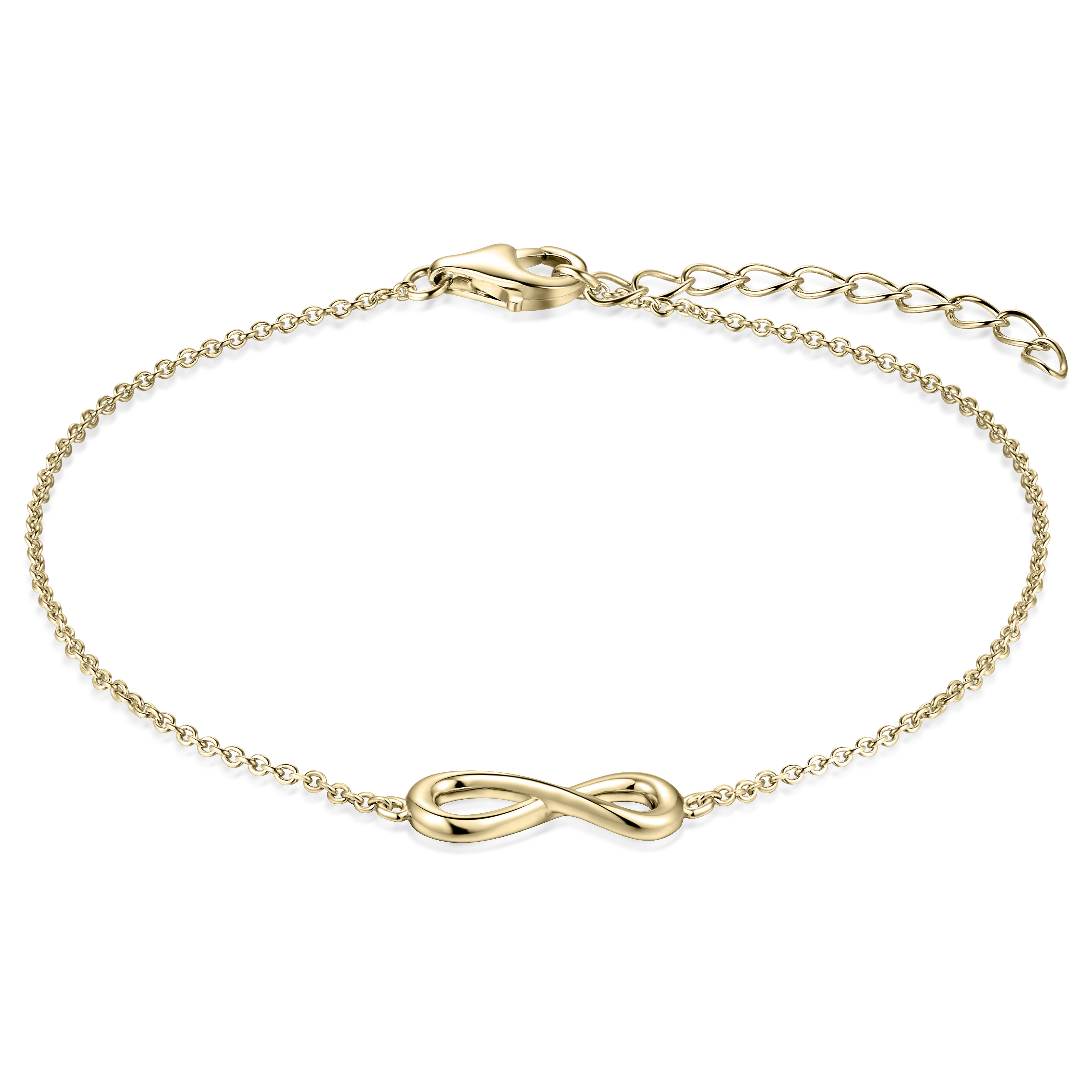Armband Infinity Silber 925 vergoldet Gisser B1112Y