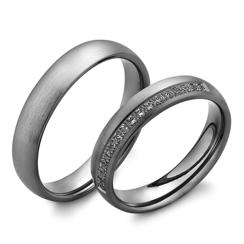Tantal Eheringe matt Breuning 48/09503 & 48/09504